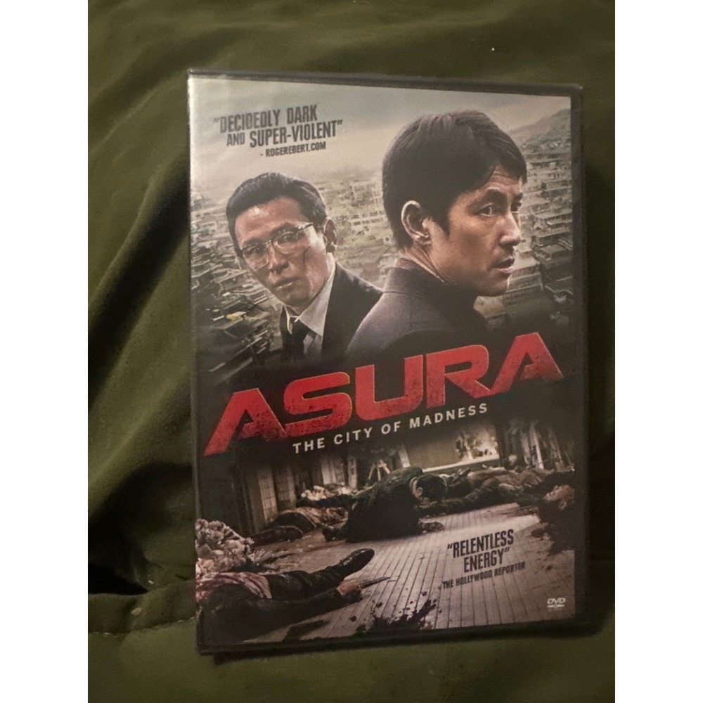 Asura The City of Madness DVD South Korean Action Crime Thriller Jung Woo-sung